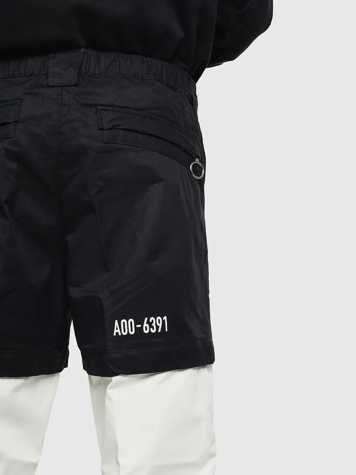 Diesel Trousers and Shorts Mens PMELTY BlackWhite Online