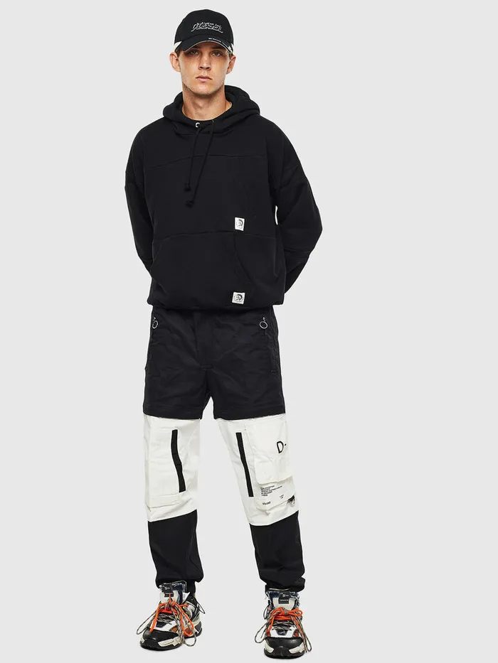 Diesel Trousers and Shorts Mens PMELTY BlackWhite Online