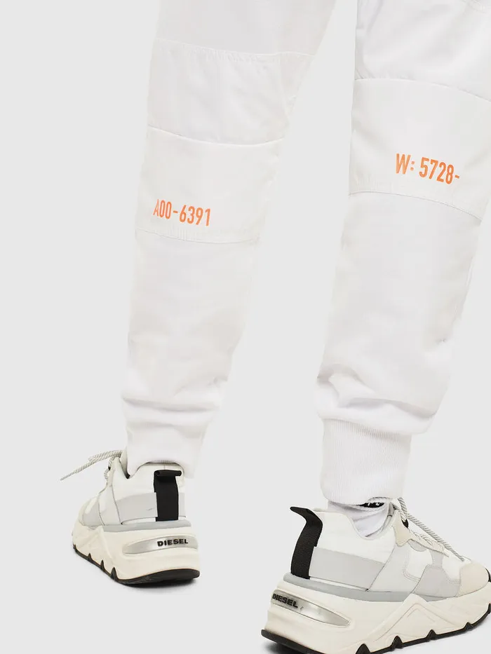 Diesel Trousers and Shorts Mens PORTEX White For Sale