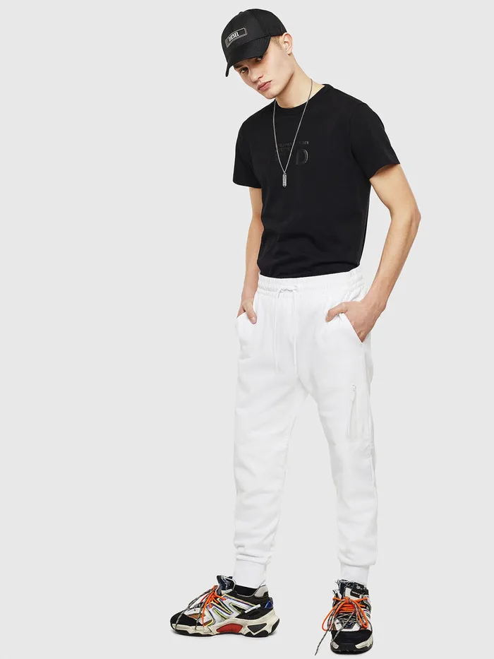 Diesel Trousers and Shorts Mens PORTEX White For Sale