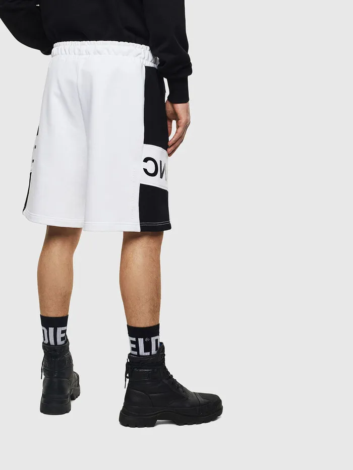 Diesel Trousers and Shorts Mens PSHAM WhiteBlack Gift Ideas