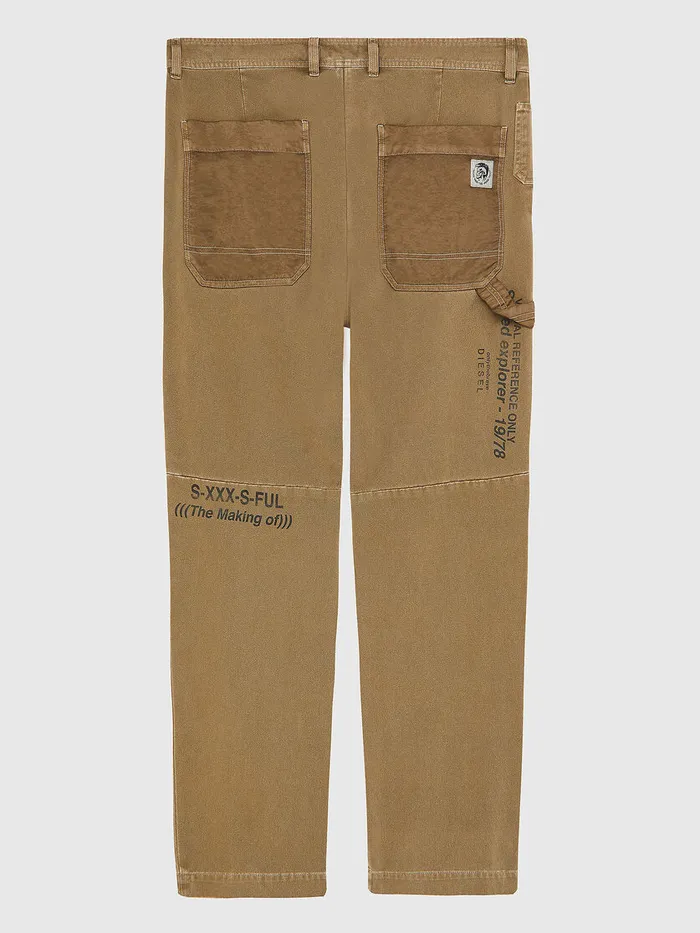 Diesel Trousers and Shorts Mens PTRENT Light Brown Near Me