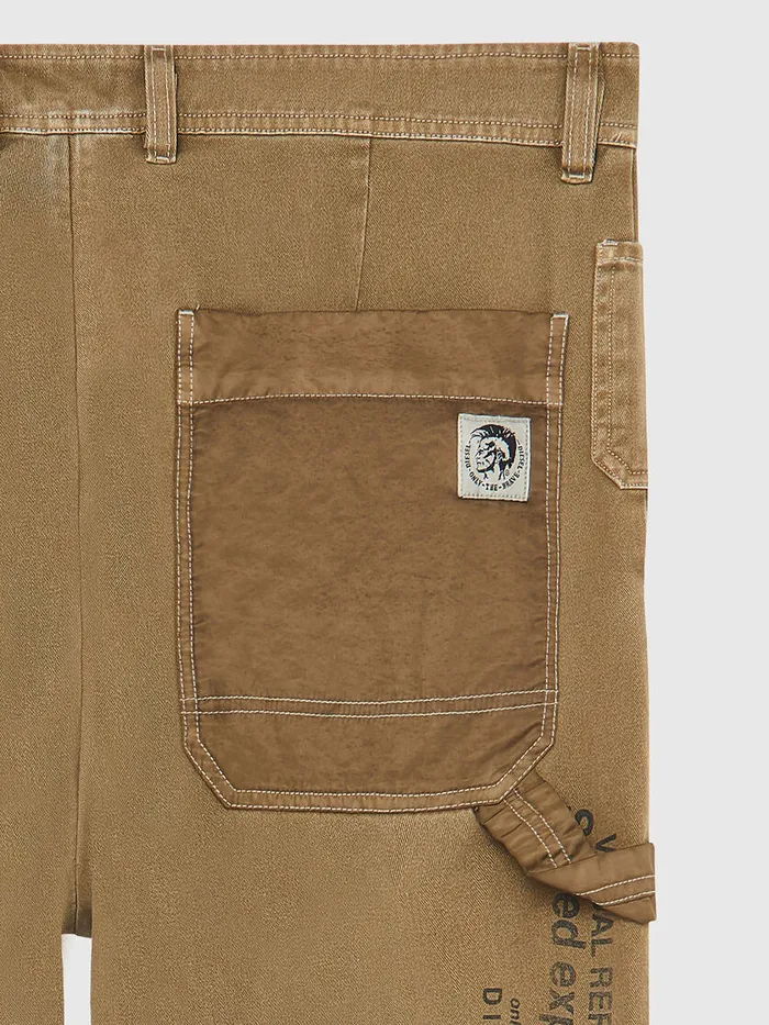 Diesel Trousers and Shorts Mens PTRENT Light Brown Near Me