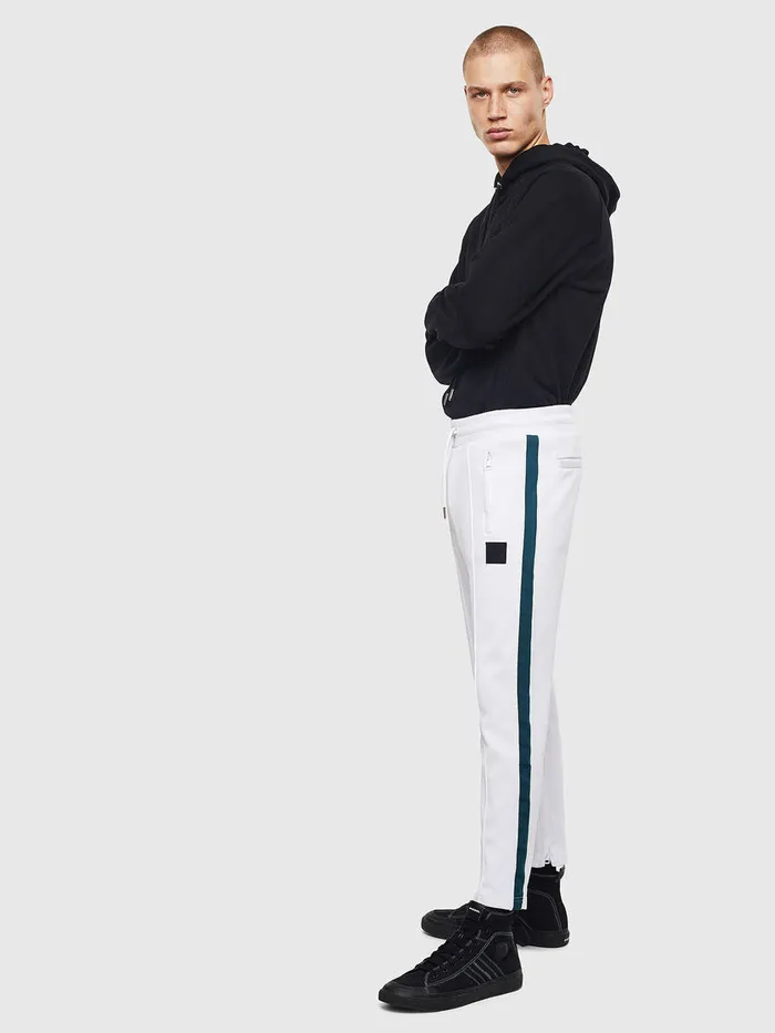 Diesel Trousers and Shorts Mens PYEGOX WhiteGreen Cheap On Sale