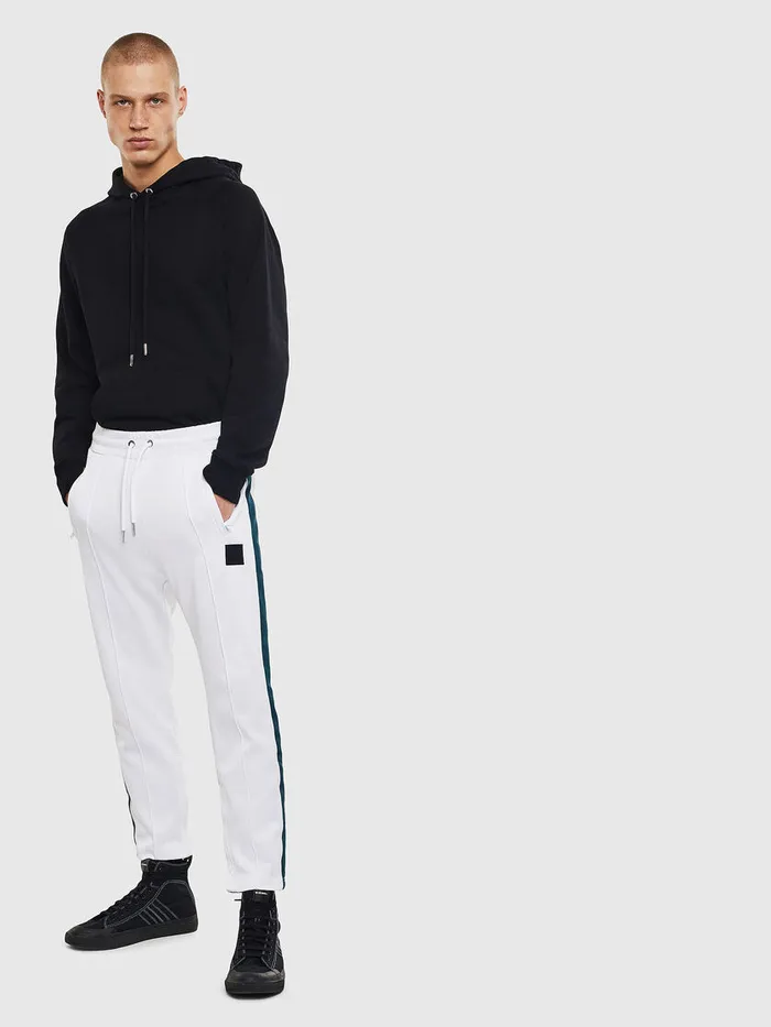 Diesel Trousers and Shorts Mens PYEGOX WhiteGreen Cheap On Sale