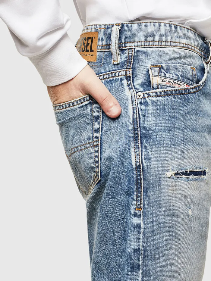 Diesel Trousers and Shorts Mens THOSHORT Light Blue Popular