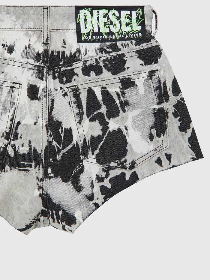 Diesel Trousers and Shorts Womens DEHIGWEI BlackWhite Online