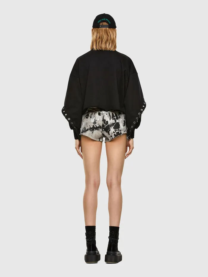 Diesel Trousers and Shorts Womens DEHIGWEI BlackWhite Online