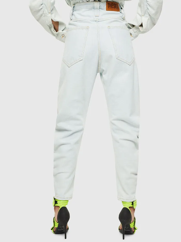 Diesel Trousers and Shorts Womens DEPLATAR Light Blue Cheap On Sale