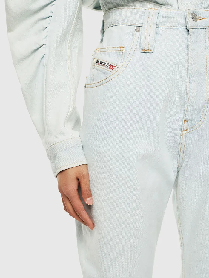 Diesel Trousers and Shorts Womens DEPLATAR Light Blue Cheap On Sale