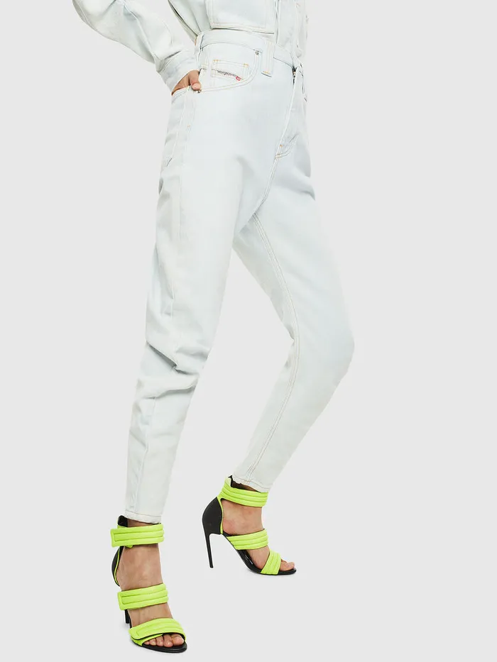 Diesel Trousers and Shorts Womens DEPLATAR Light Blue Cheap On Sale