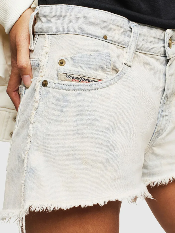Diesel Trousers and Shorts Womens DERIF Light Blue Gift 4 You