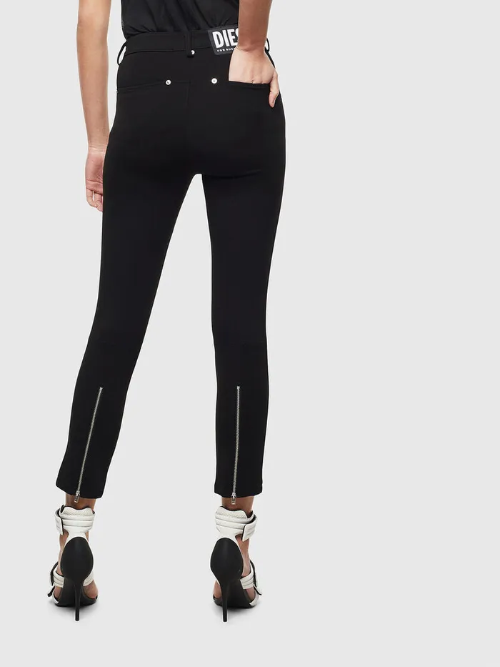 Diesel Trousers and Shorts Womens PGLASSY Black Casaul