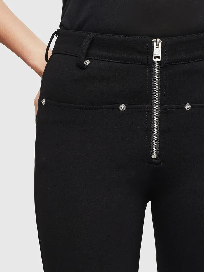 Diesel Trousers and Shorts Womens PGLASSY Black Casaul