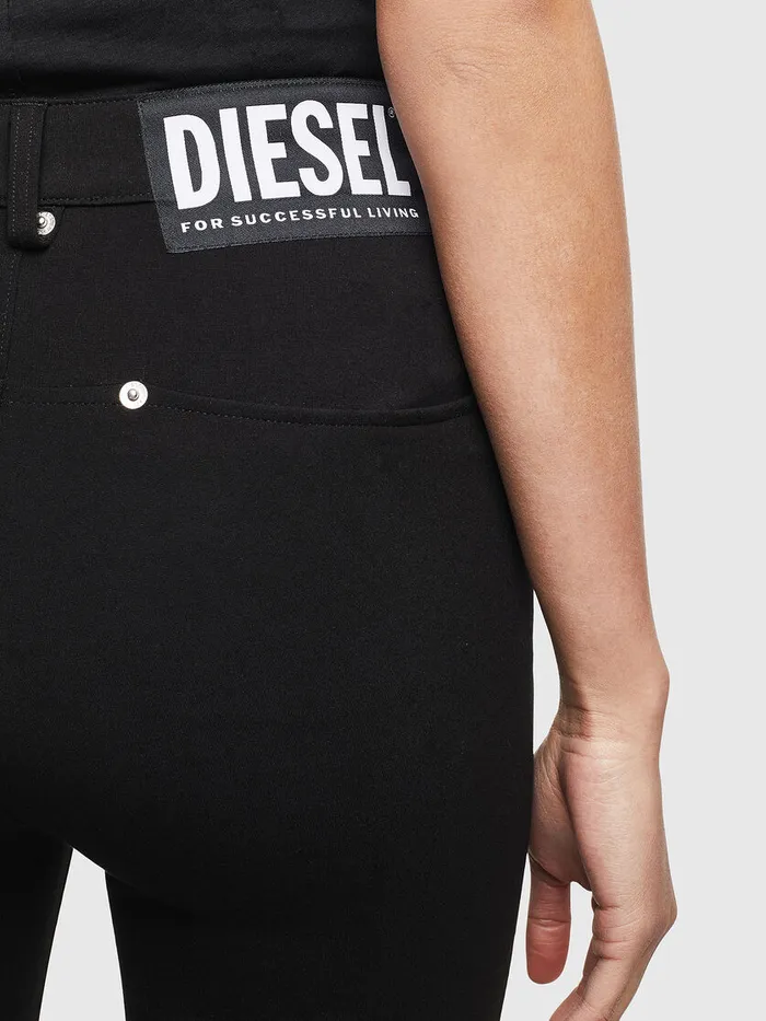 Diesel Trousers and Shorts Womens PGLASSY Black Casaul