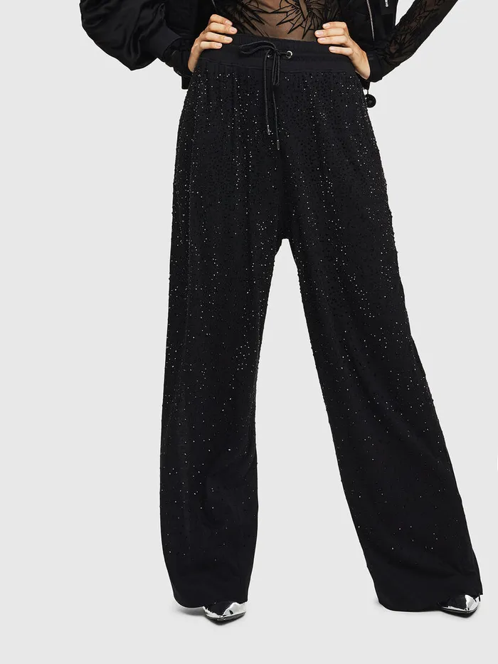 Diesel Trousers and Shorts Womens PSTRASSC Black On Sale