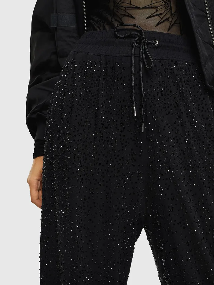 Diesel Trousers and Shorts Womens PSTRASSC Black On Sale