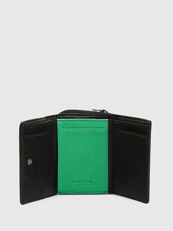 Diesel Wallets Mens SPEJAP BlackGreen Gift for Friend
