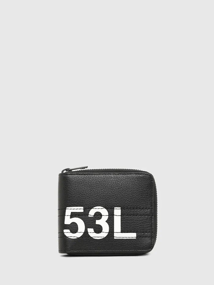 Diesel Wallets Mens ZIPPY HIRESH S BlackWhite On Sale