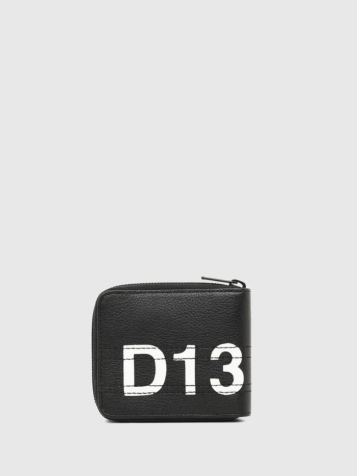 Diesel Wallets Mens ZIPPY HIRESH S BlackWhite On Sale