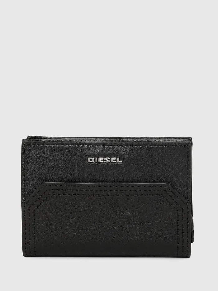 Diesel Wallets Womens CARDA Black Cheap On Sale