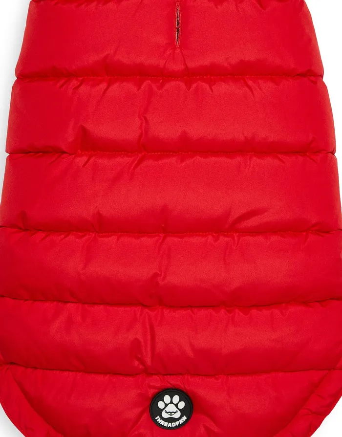 Dogs Dogs039 Red Puffer Jacket Red Threadbare Dog Jackets Dogs Dogs039 Red Puffer Jacket Red Threadbare Dog Jackets