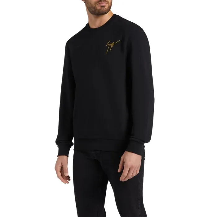 Dragon Crystal Black Men Giuseppe Zanotti Ready To Wear
