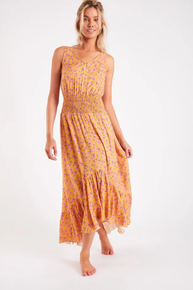 Dress Yellow 8211 TARA PALMARVOIL Yellow Women Banana Moon Dresses Dress Yellow 8211 TARA PALMARVOIL Yellow Women Banana Moon Dresses