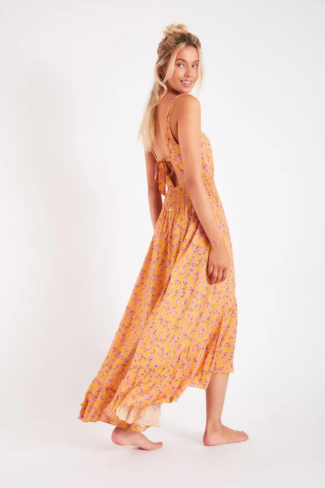 Dress Yellow 8211 TARA PALMARVOIL Yellow Women Banana Moon Dresses Dress Yellow 8211 TARA PALMARVOIL Yellow Women Banana Moon Dresses