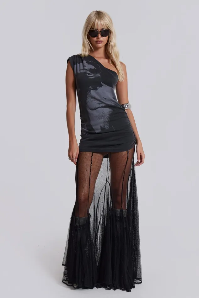 Dresses Women Jaded London Shop After Dark One Shoulder Mini Dress