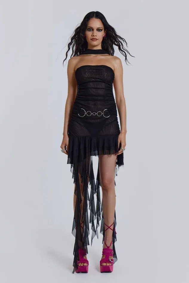 Dresses Women Jaded London Shop Obsidian Dress