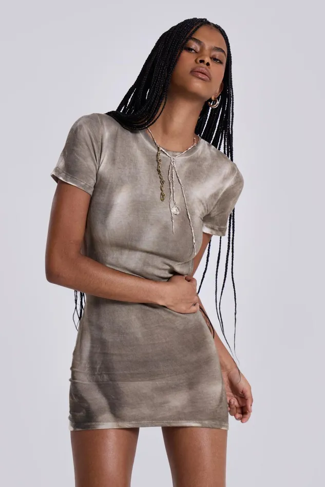 Dresses Women Jaded London Shop Oil Wash Backless Mini Dress