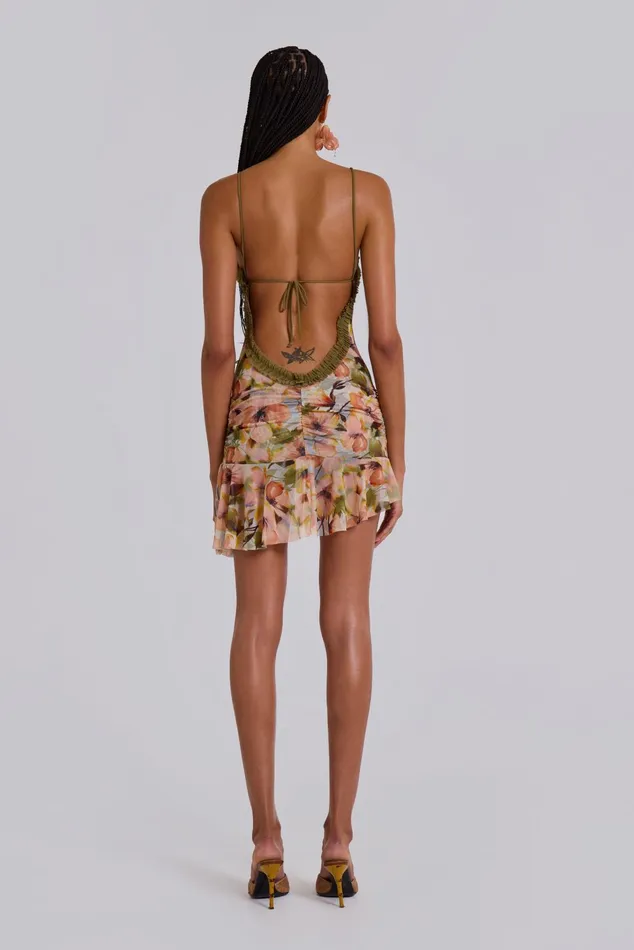 Dresses Women Jaded London Sunrise Bloom Mini Fatale Dress