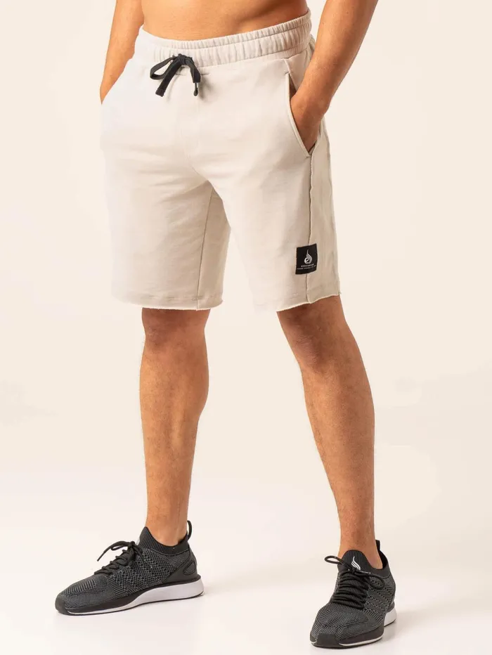 Dynamic Track Short 8211 Stone Men Ryderwear Gym Shorts