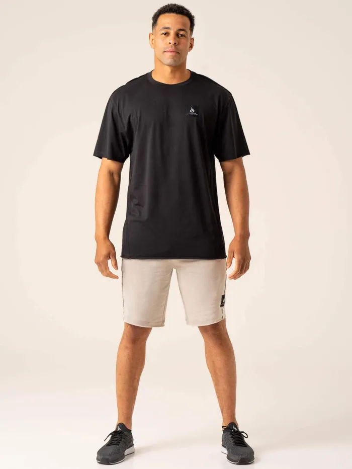 Dynamic Track Short 8211 Stone Men Ryderwear Gym Shorts