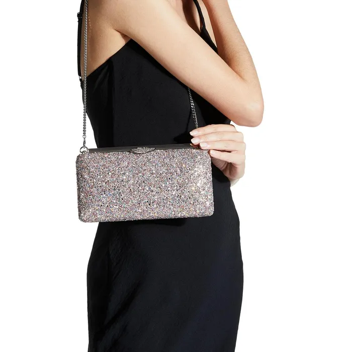 Ellipse Luminous GlowInTheDark Glitter Clutch Bag Mochi Women JIMMY CHOO Clutch Bags