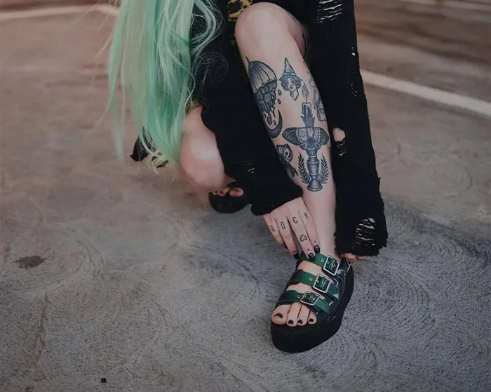 Emerald Metallic 3Buckle Mondo Sandal Women TUK Shoes Platforms Emerald Metallic 3Buckle Mondo Sandal Women TUK Shoes Platforms