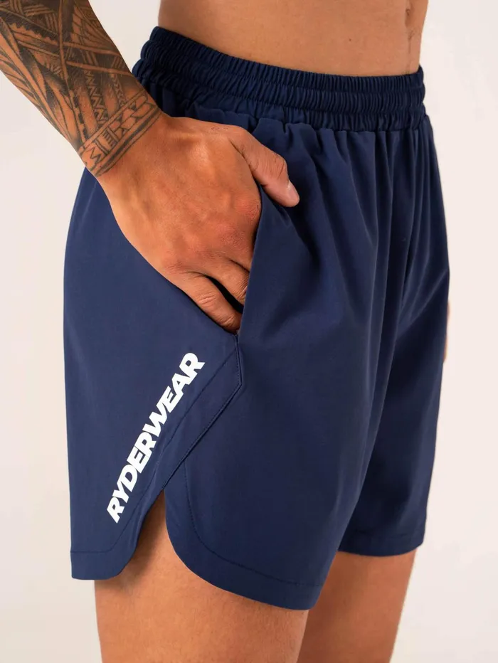 Emerge Training Short 8211 Navy Men Ryderwear Gym Shorts