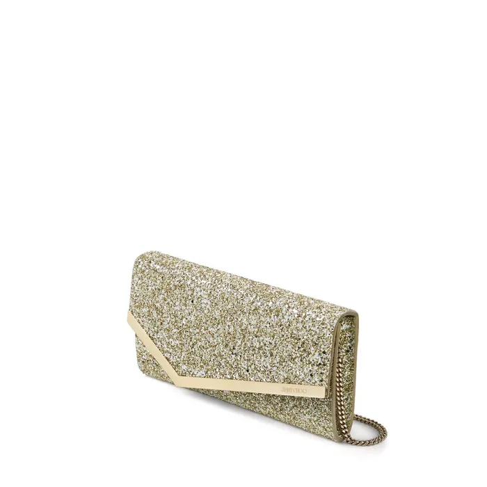 Emmie Moon Sand Infinity Glitter Clutch Bag Moon Sand Women JIMMY CHOO Clutch Bags Emmie Moon Sand Infinity Glitter Clutch Bag Moon Sand Women JIMMY CHOO Clutch Bags