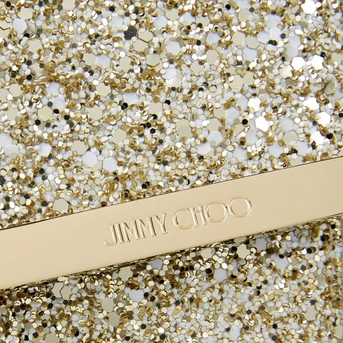 Emmie Moon Sand Infinity Glitter Clutch Bag Moon Sand Women JIMMY CHOO Clutch Bags Emmie Moon Sand Infinity Glitter Clutch Bag Moon Sand Women JIMMY CHOO Clutch Bags