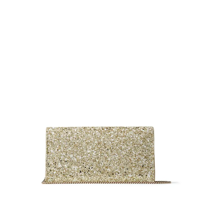 Emmie Moon Sand Infinity Glitter Clutch Bag Moon Sand Women JIMMY CHOO Clutch Bags Emmie Moon Sand Infinity Glitter Clutch Bag Moon Sand Women JIMMY CHOO Clutch Bags