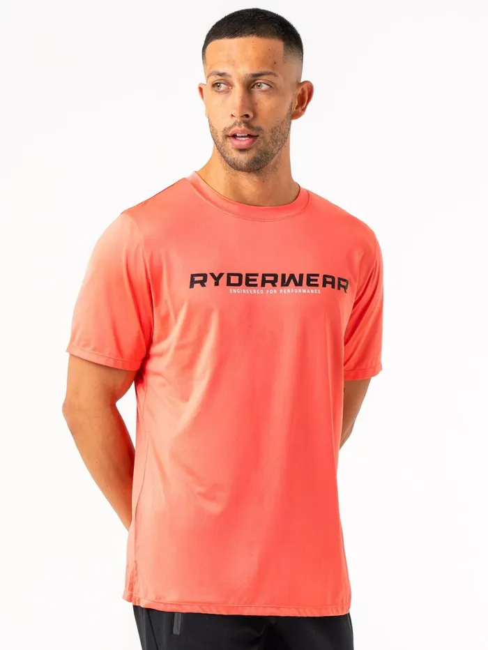 Energy TShirt 8211 Coral Men Ryderwear TShirts