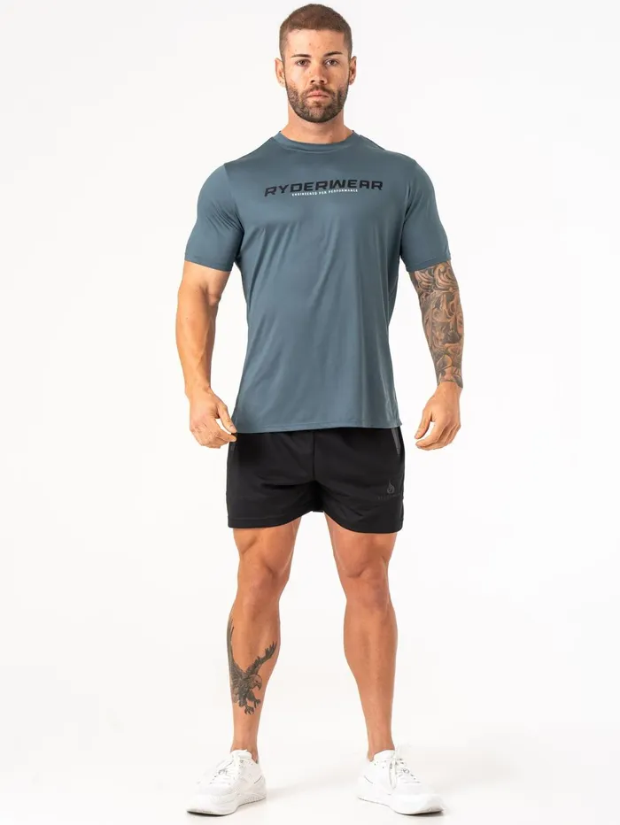 Energy TShirt 8211 Petrol Men Ryderwear TShirts