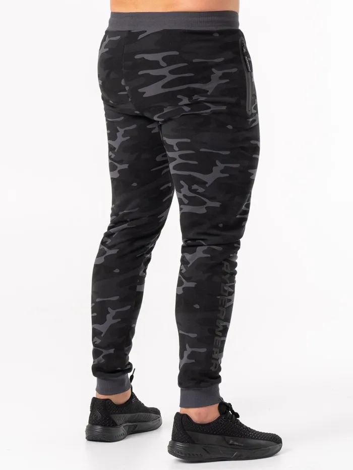 Energy Track Pants 8211 Black Camo Men Ryderwear Gym Pants