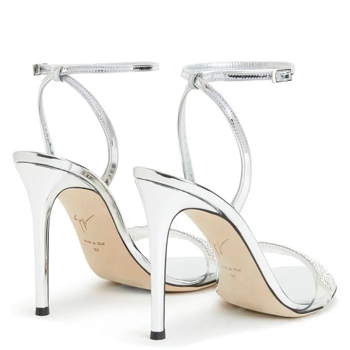 Erwan Silver Women Giuseppe Zanotti Sandals