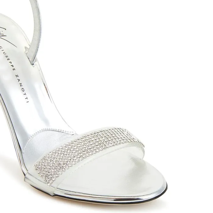Erwan Silver Women Giuseppe Zanotti Sandals
