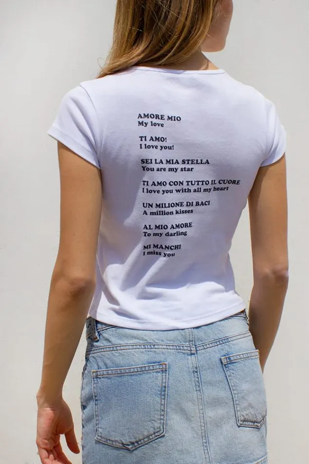 Everybody Loves TShirt Women Subdued Graphics