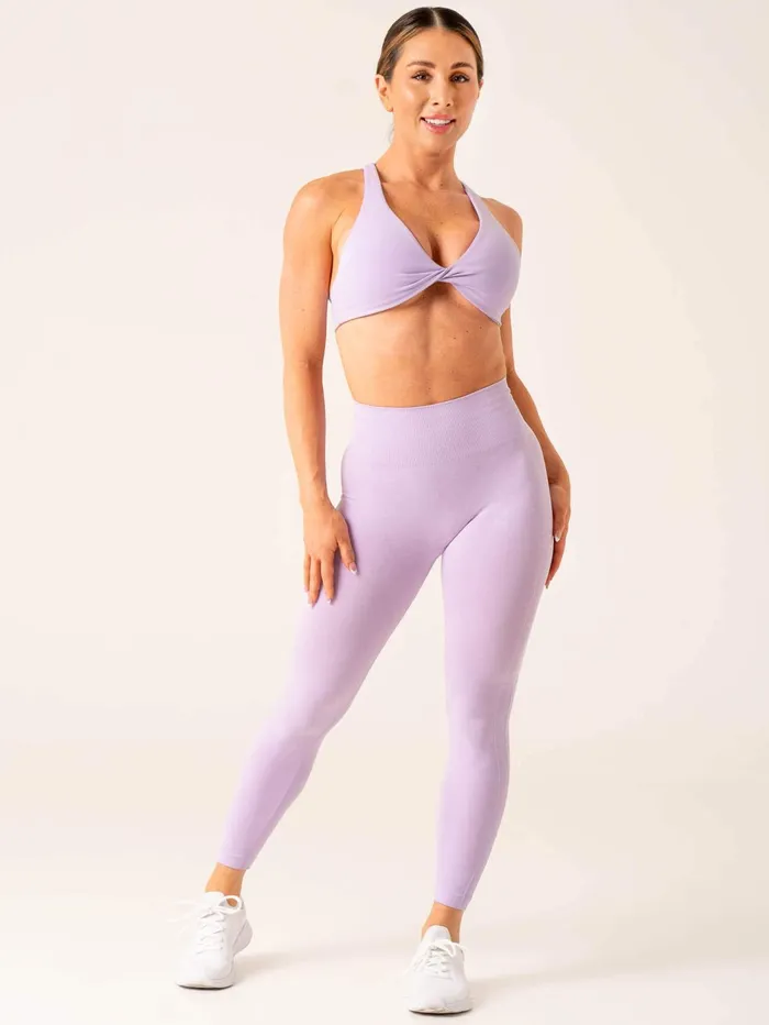Evolve Seamless Leggings 8211 Lavender Marl Women Ryderwear Leggings
