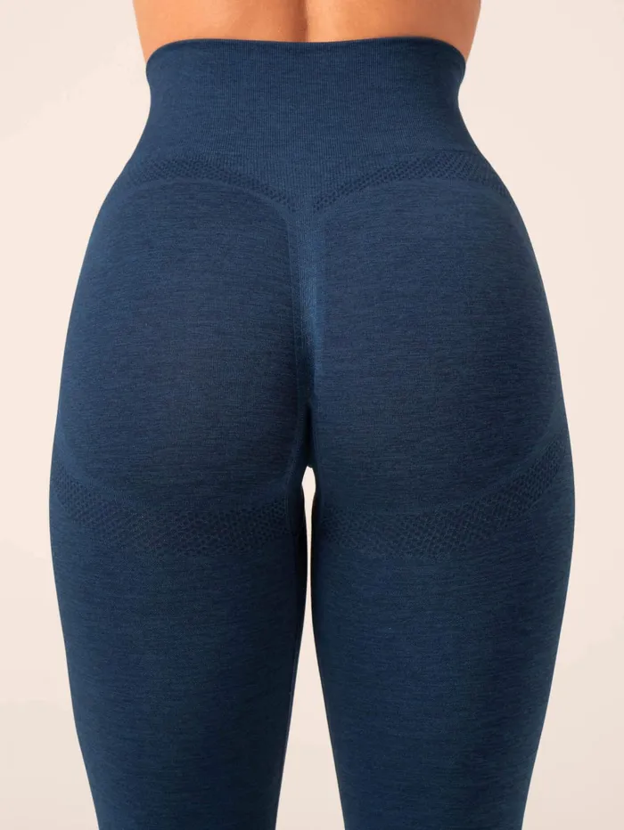 Evolve Seamless Leggings 8211 Navy Marl Women Ryderwear Leggings