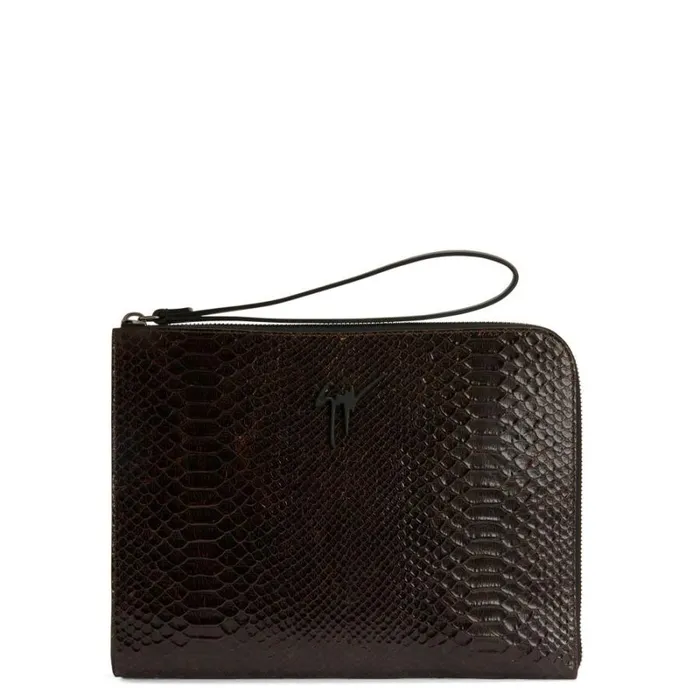 Fabian Brown Men Giuseppe Zanotti Bags and Accessories